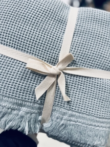 PLAID CROCHET ALGODÓN LAVADO
